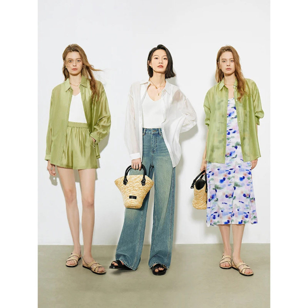 French Lyocell L/S Shirt