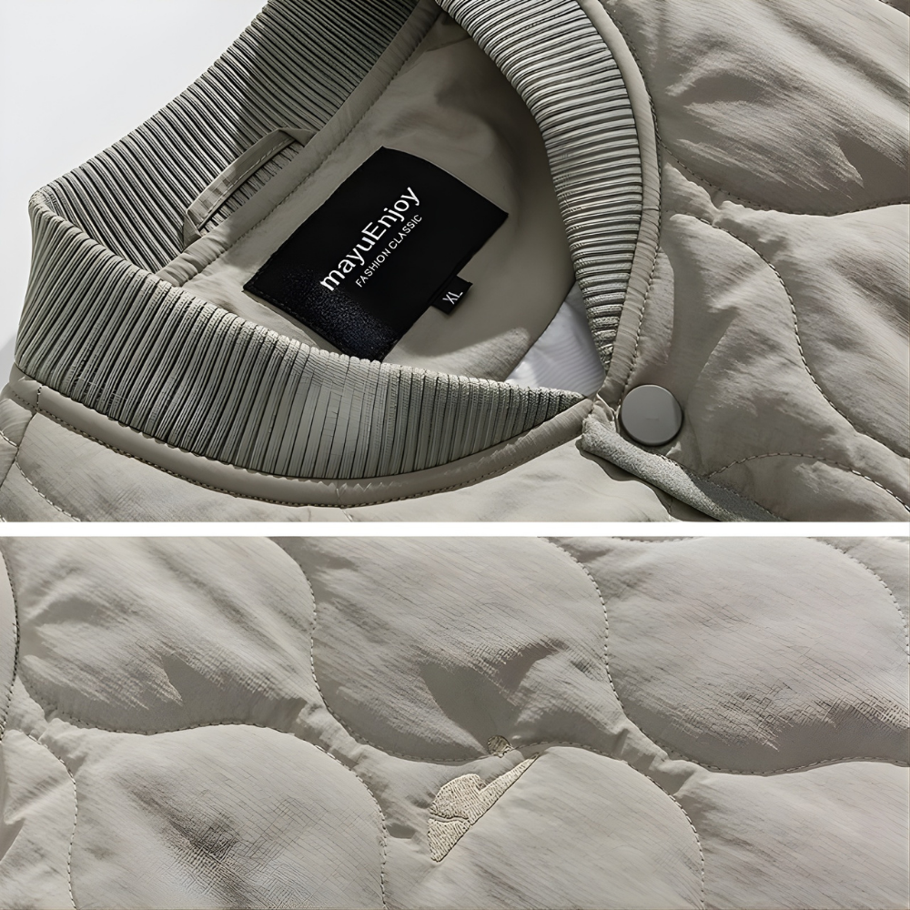 Cotton Quilting Padded Blouson