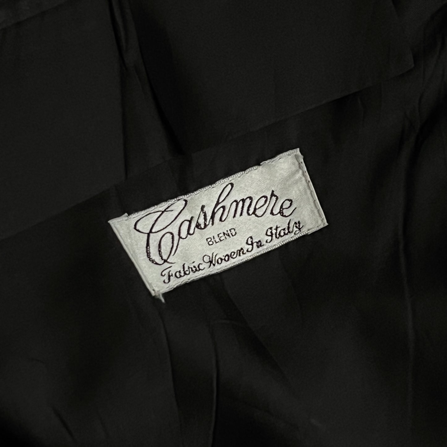 2000s CHERESKIN Wool Cashmere Chester Coat made in Itary