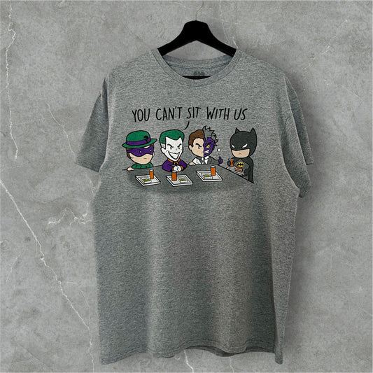 2010s Printing Tee Batman with Villains