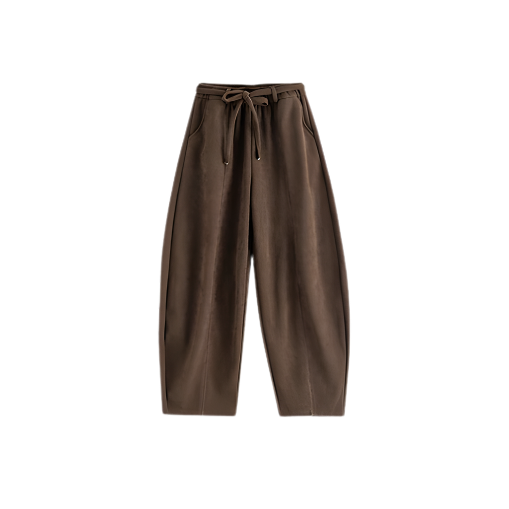 Corduroy Banana Curve Pants