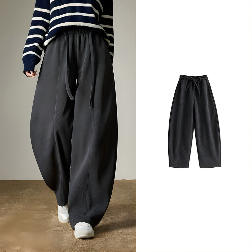 Corduroy Banana Curve Pants