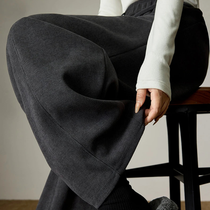 Corduroy Banana Curve Pants