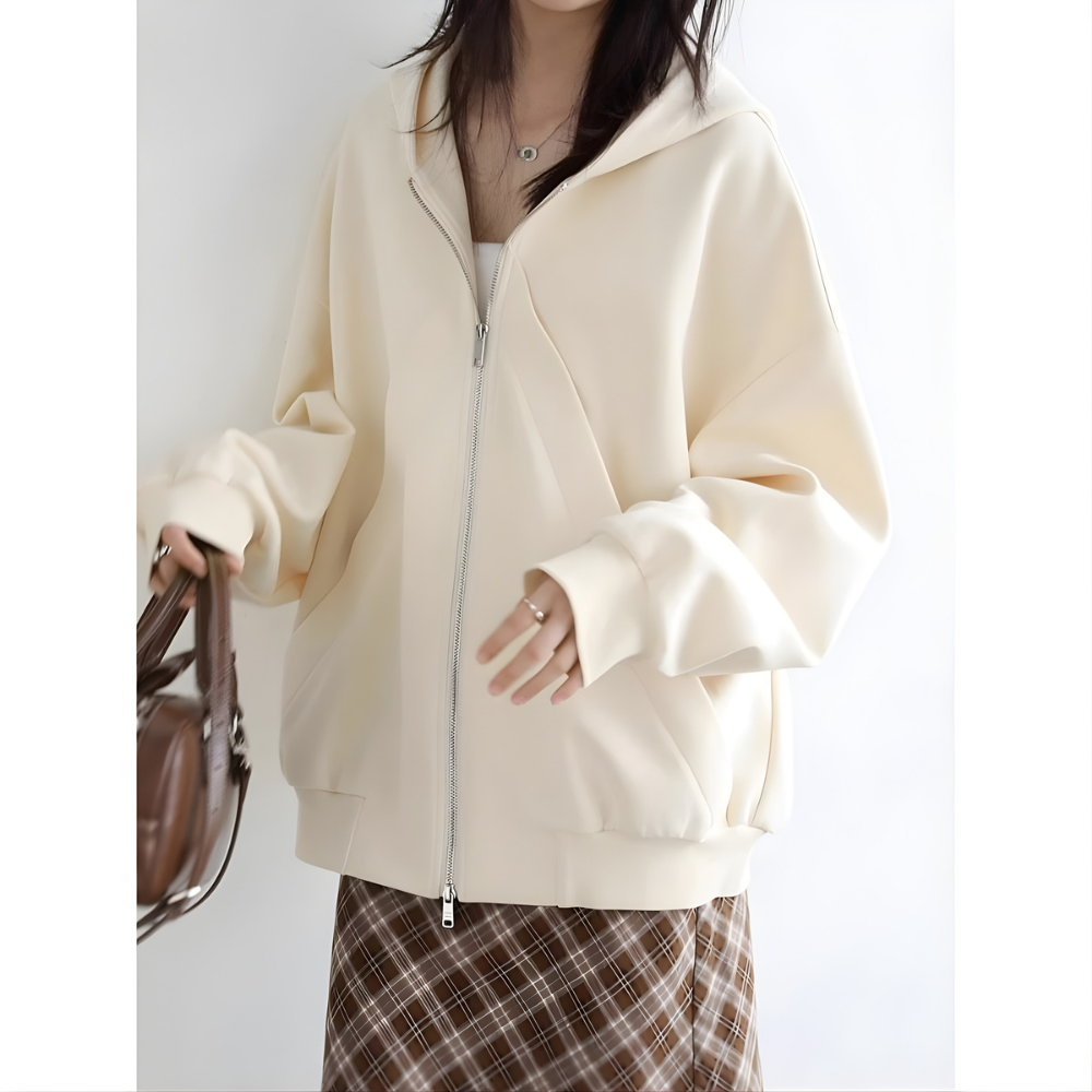 Oversized Full Zip Foodie