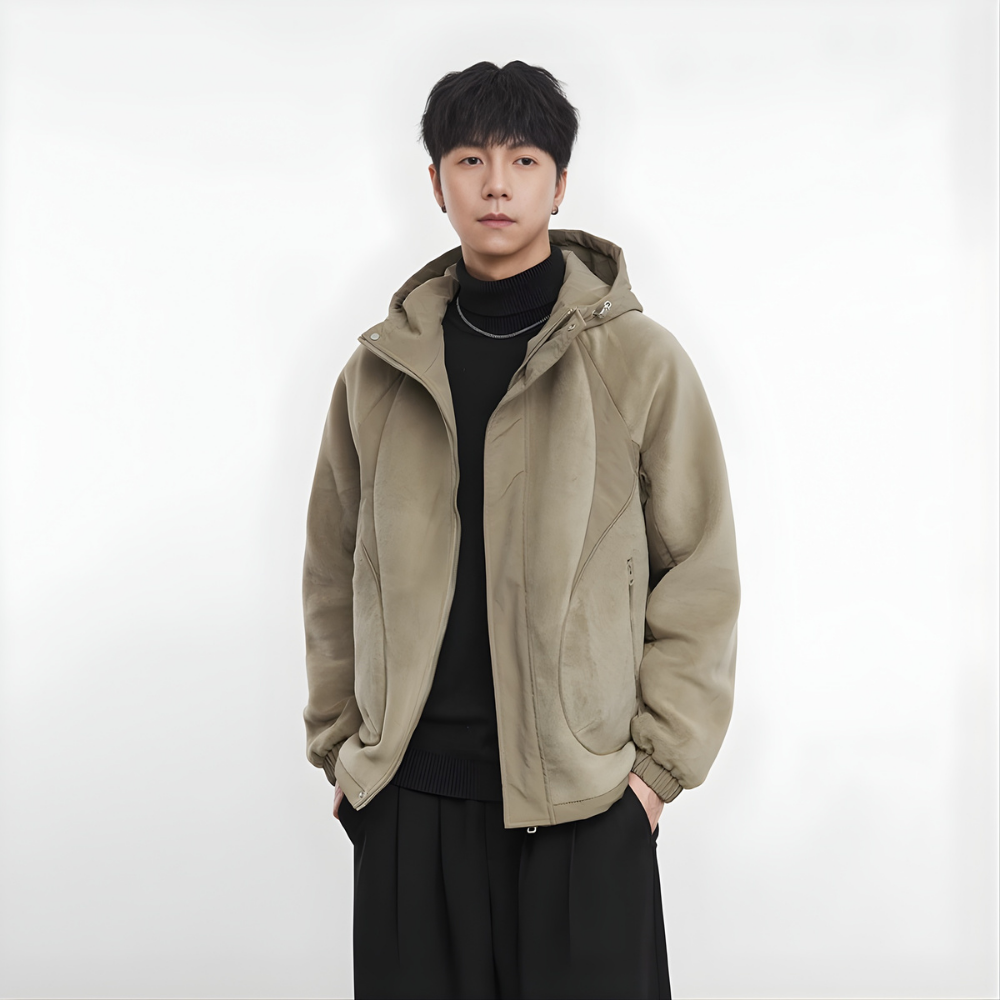 Fleece Combination Full Zip Jacket