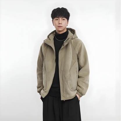 Fleece Combination Full Zip Jacket