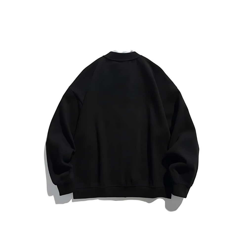 Stand Collar College like Cardigan