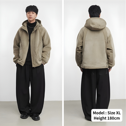 Fleece Combination Full Zip Jacket