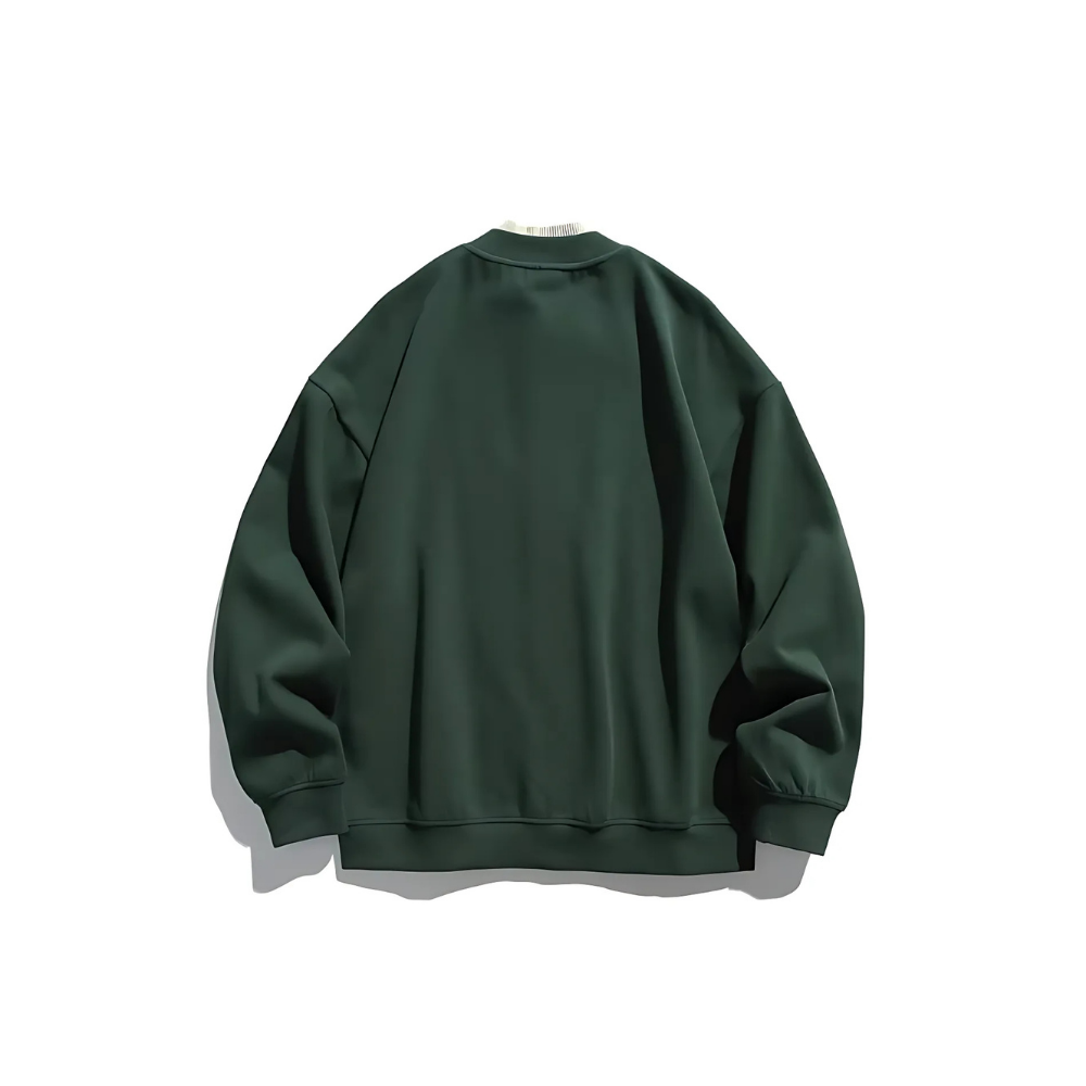 Stand Collar College like Cardigan