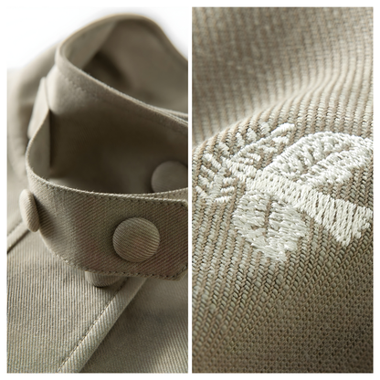 Birds Embroidered Design Coat Jackets