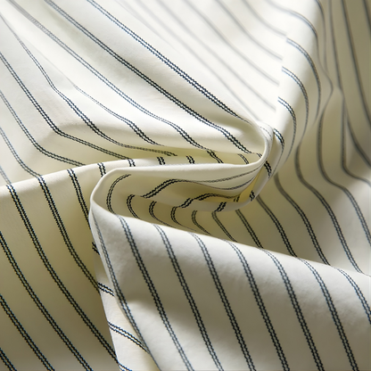 Loose Fit Stripe Long Sleeve Shirts