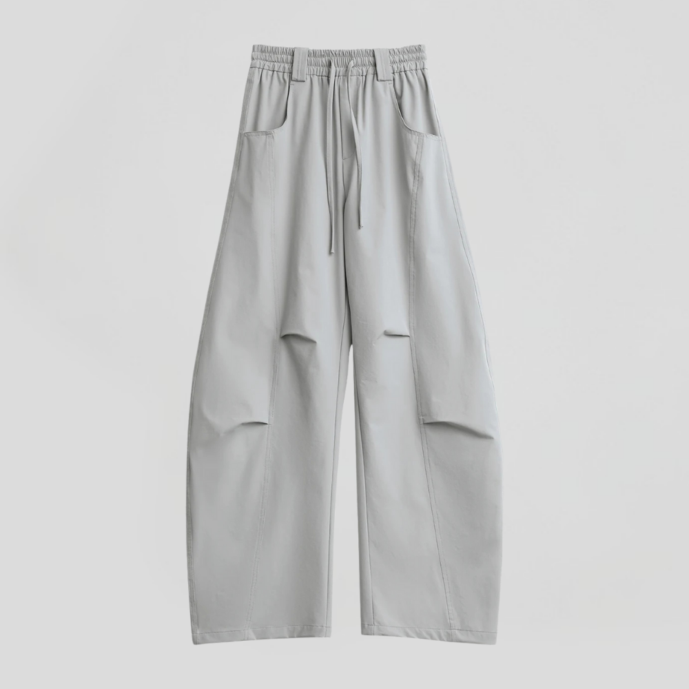 Wide Curve Tucking Pants
