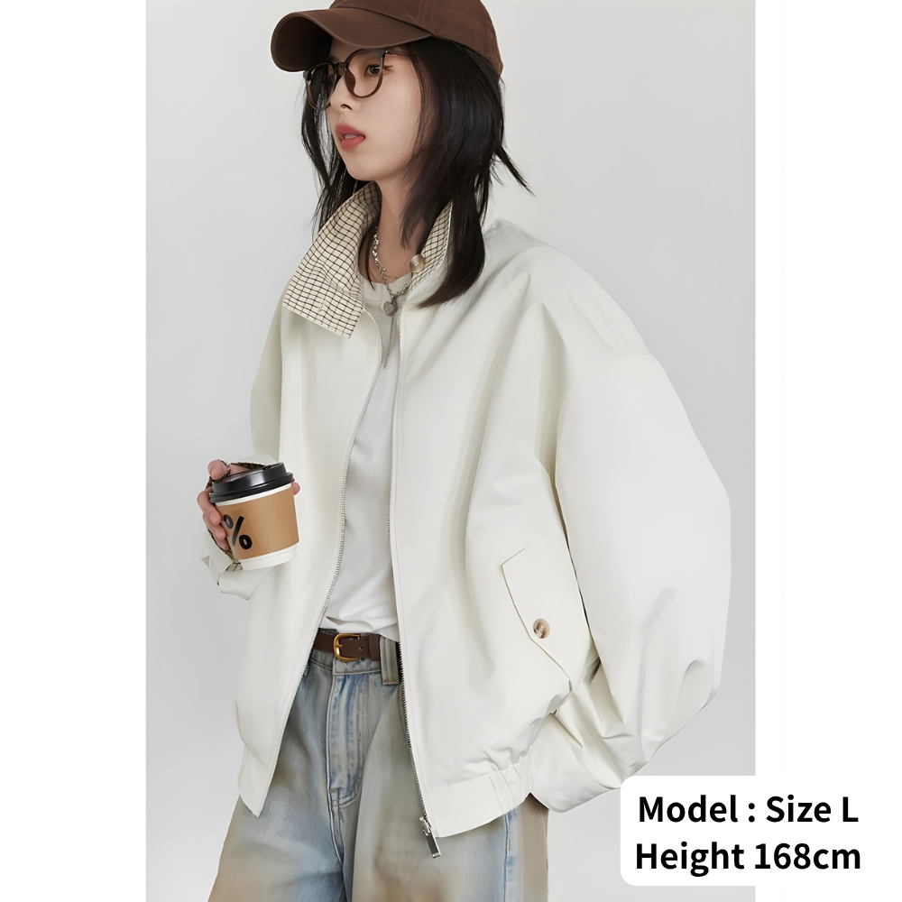 Reversible Stand Collar Jacket