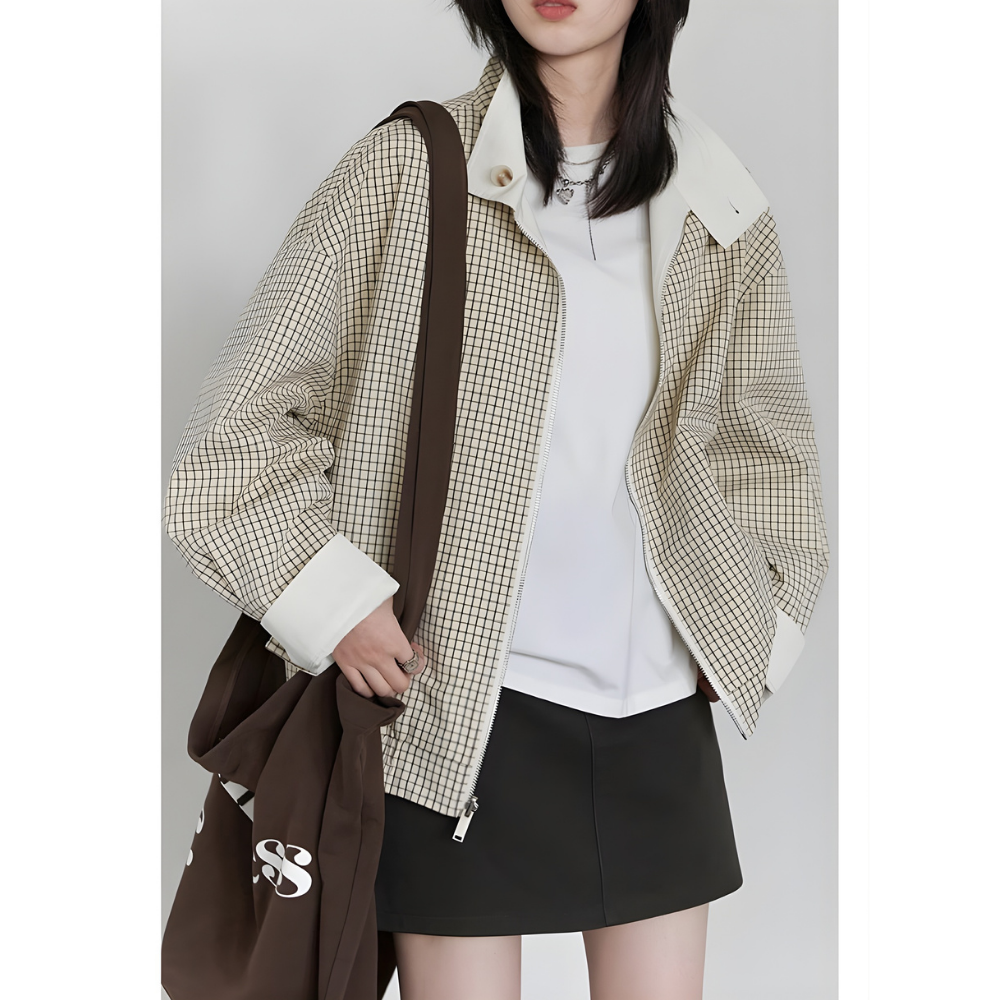 Reversible Stand Collar Jacket