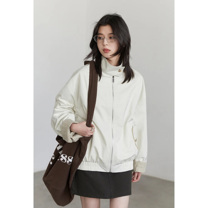 Reversible Stand Collar Jacket