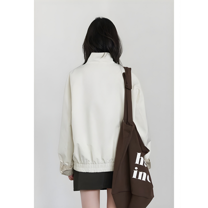 Reversible Stand Collar Jacket