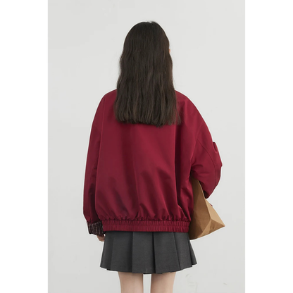 Reversible Stand Collar Jacket