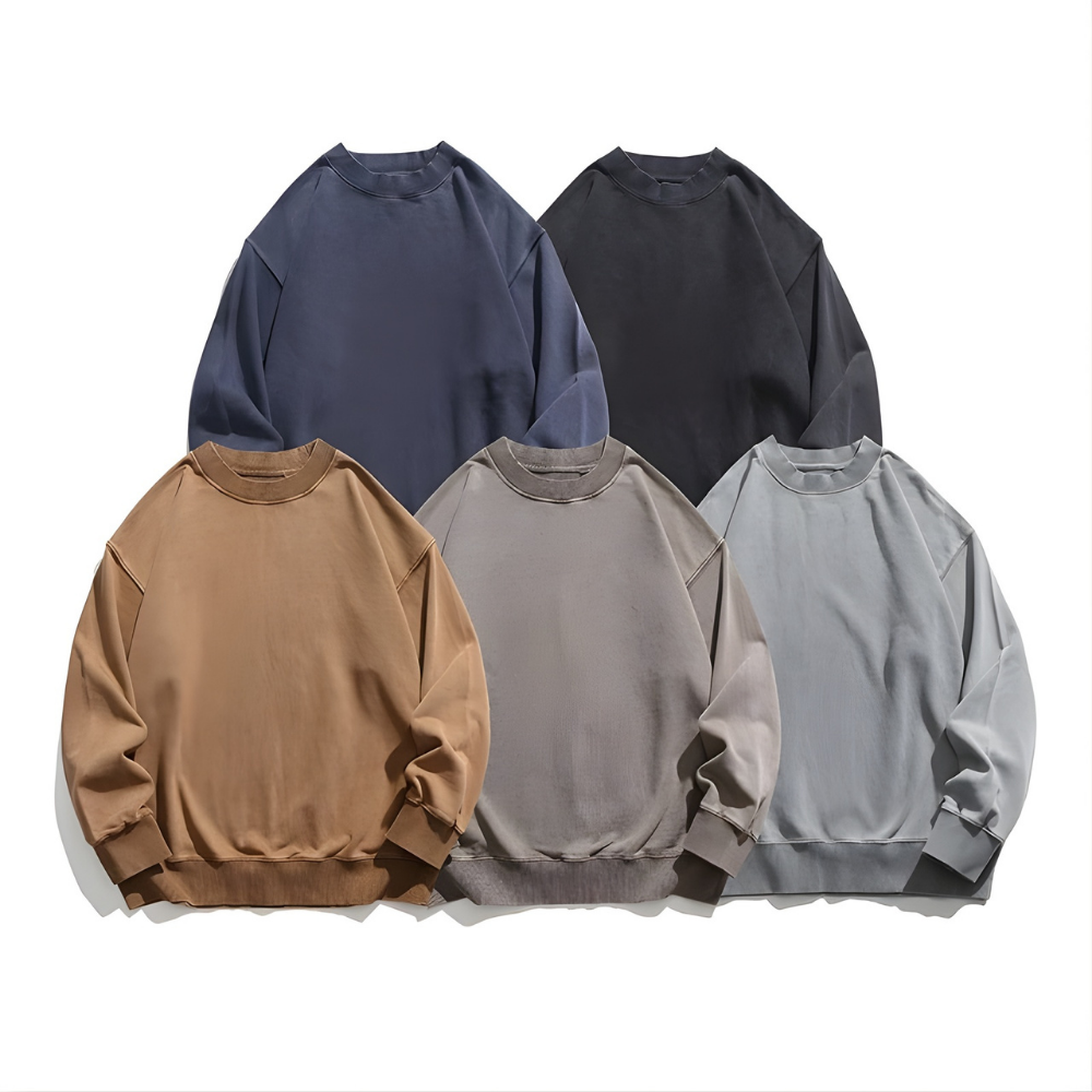 Oversized Long Sleeve Pullover Sweat