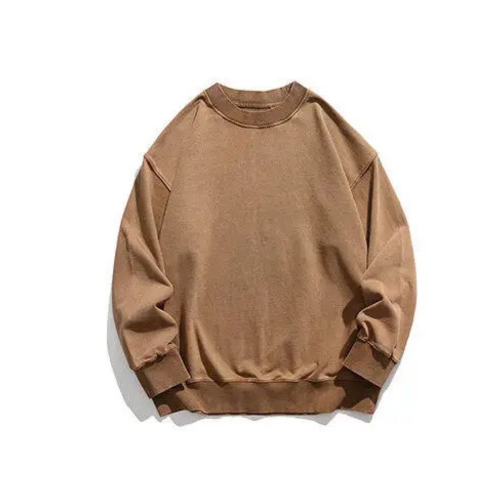 Oversized Long Sleeve Pullover Sweat
