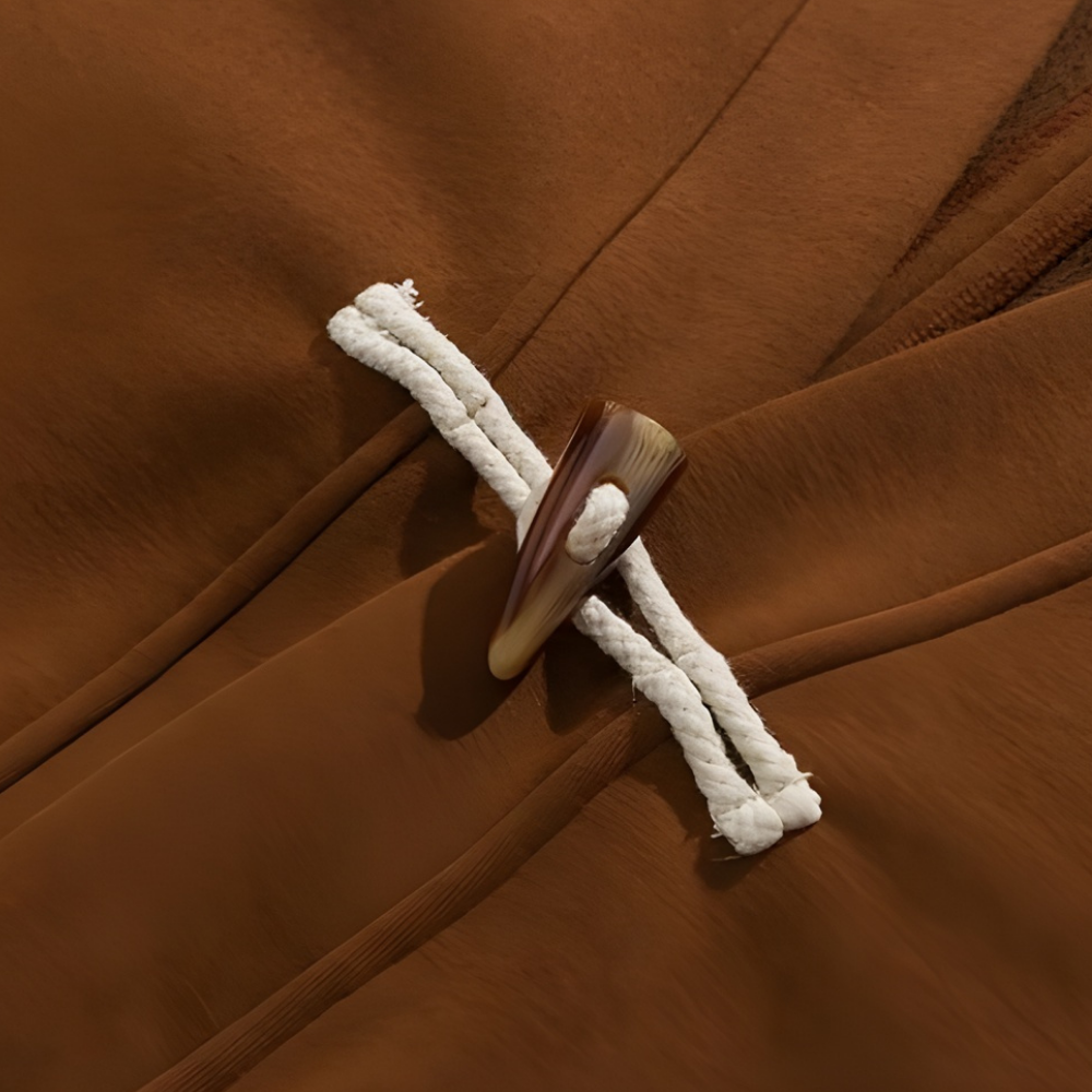 Toggle Buckle Sweat Cardigan