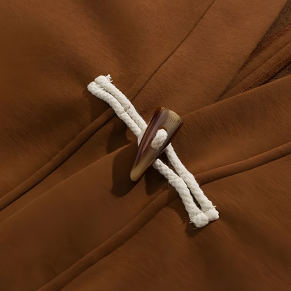 Toggle Buckle Sweat Cardigan