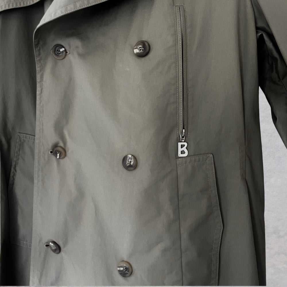 90s "Bogner" Double breasted classical trench coat
