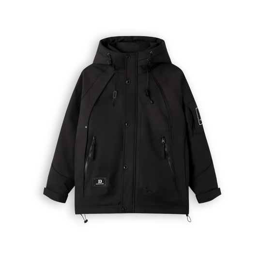 Windproof Hybrid Down Parka