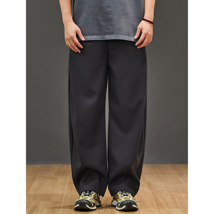 Wide Straight Broad Suit Pants