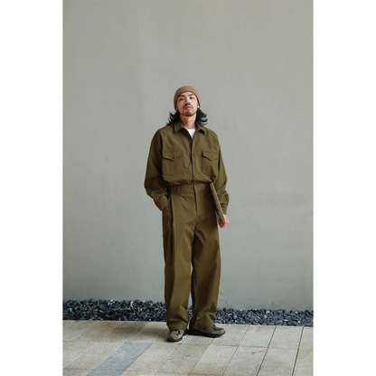 Flap Double Pockets Military Suits