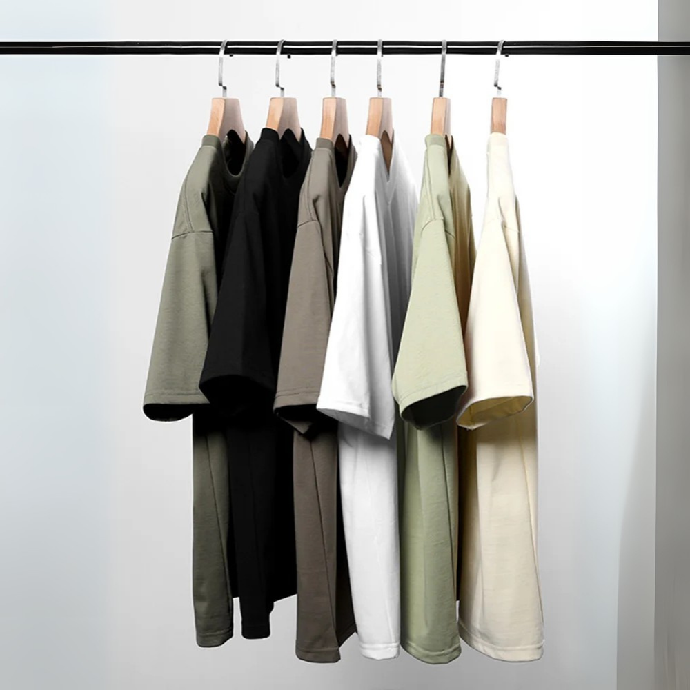 Short Sleeve Loose Basic T-shirts