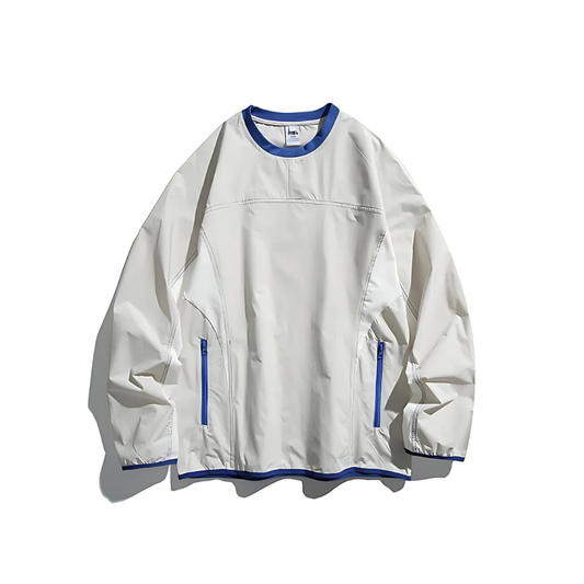 Ringer Designed Nylon Pullover Shirt