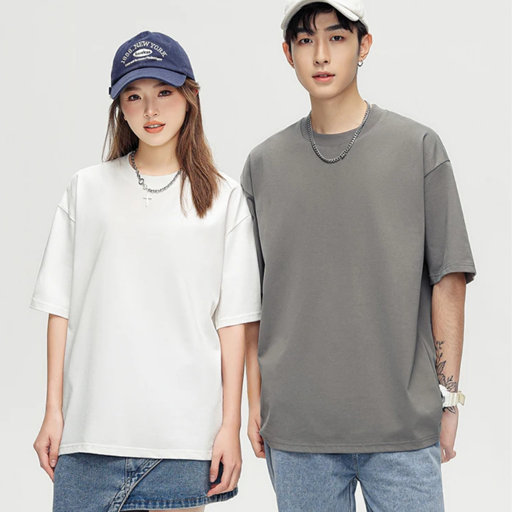 Short Sleeve Loose Basic T-shirts