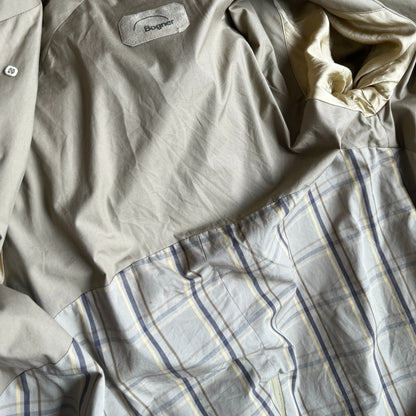 90s "Bogner" Double breasted classical trench coat