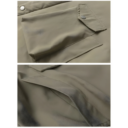 Oversized Cotton Padded Long Coat