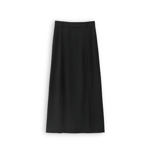 High Waist Pleated Skirt