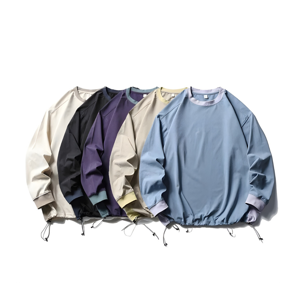 Dry Long Sleeve Linger Neck Sport T-shirt