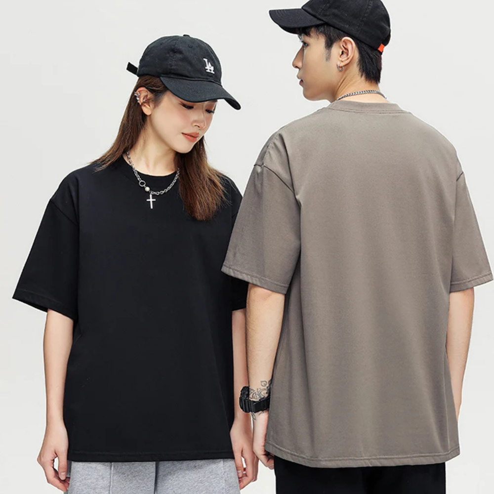 Short Sleeve Loose Basic T-shirts