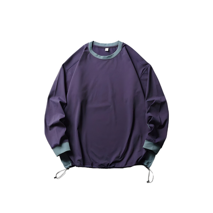 Dry Long Sleeve Linger Neck Sport T-shirt