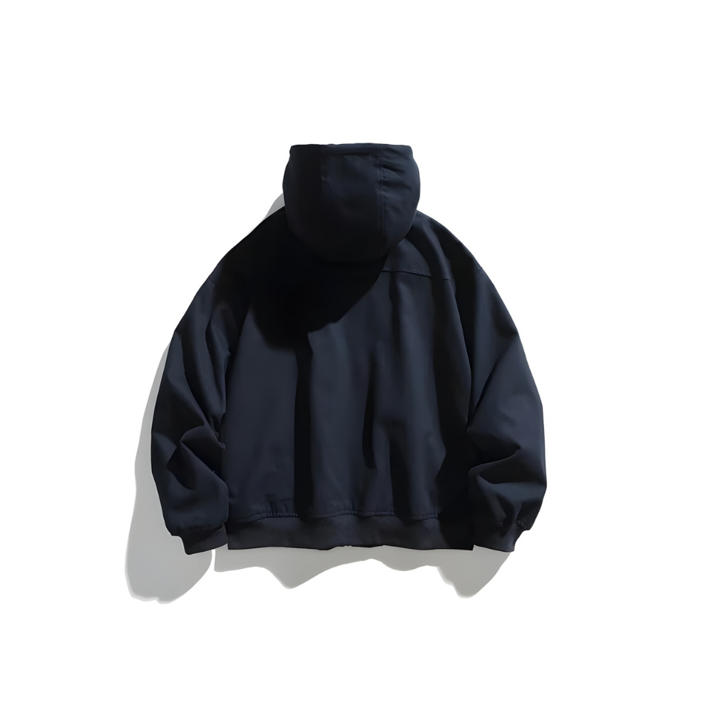 Varsity Designed Hooded Jacket