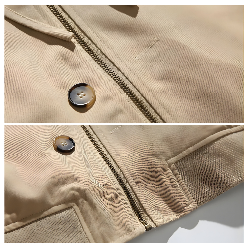 Varsity Designed Hooded Jacket