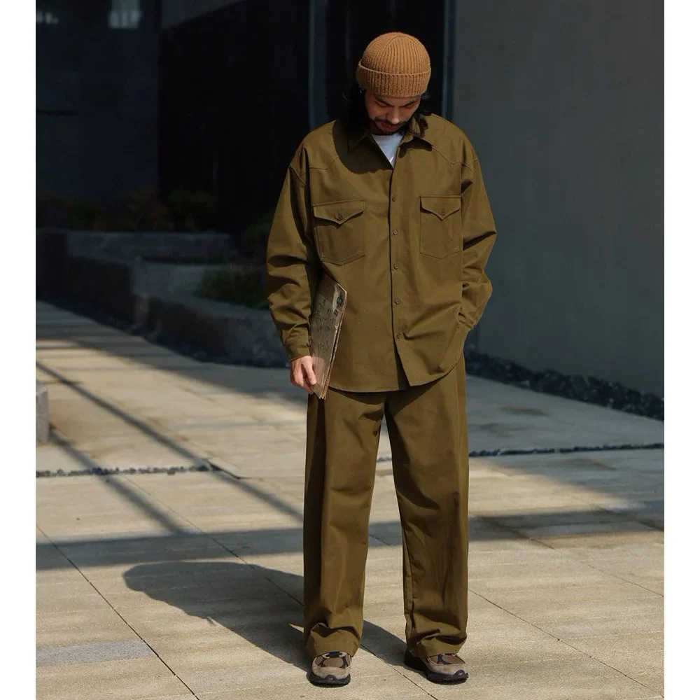 Flap Double Pockets Military Suits