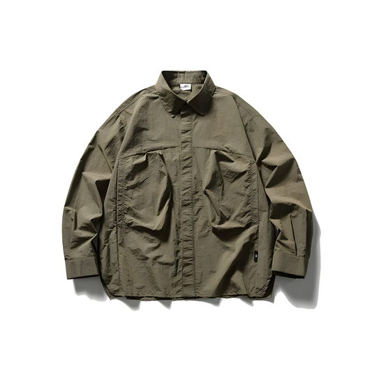 Puff Pocket Designed Cargo Shirts