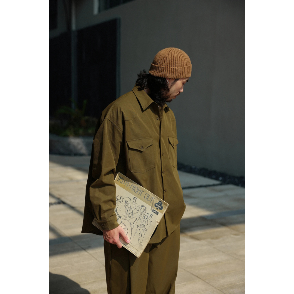Flap Double Pockets Military Suits