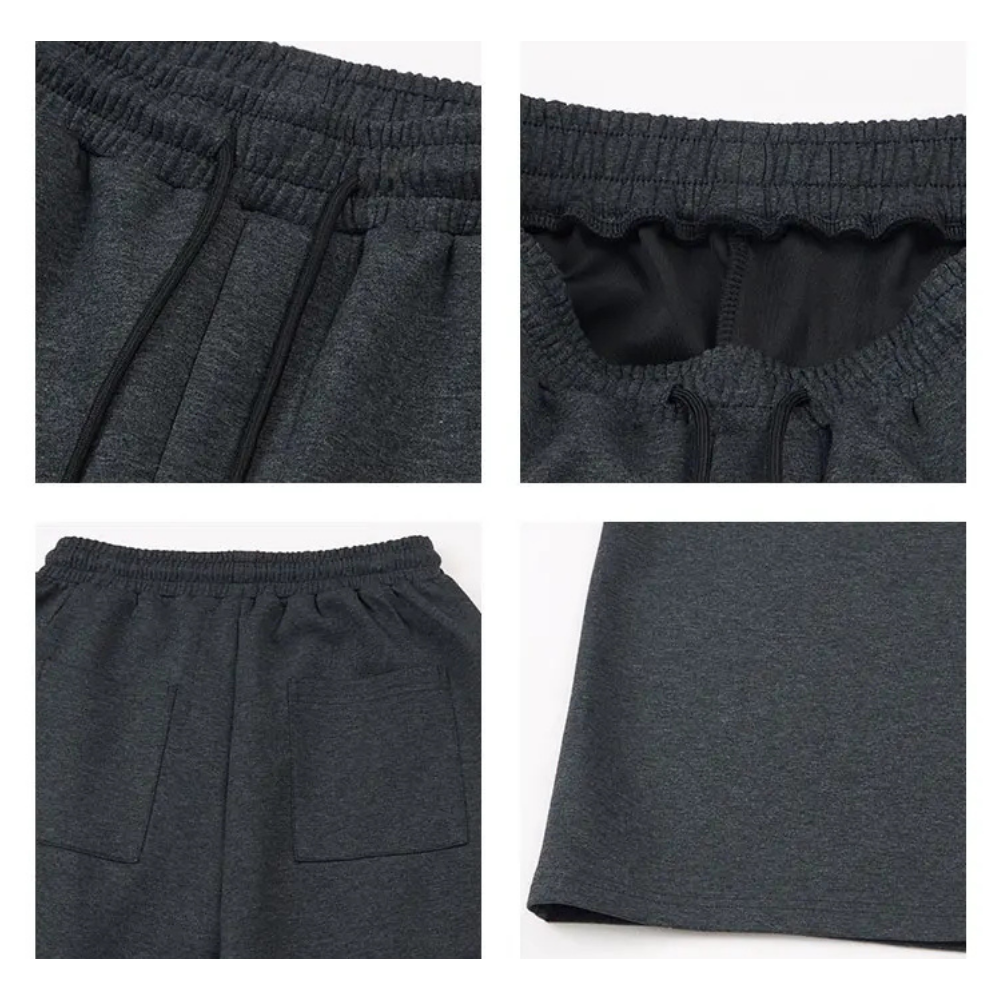 3D Cutting Curve Wide Pants