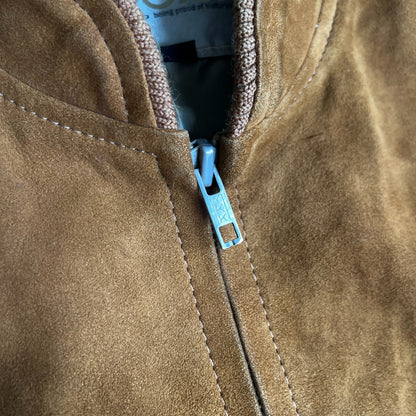 70s "MIZUNO SPORT" vintage swede blouson