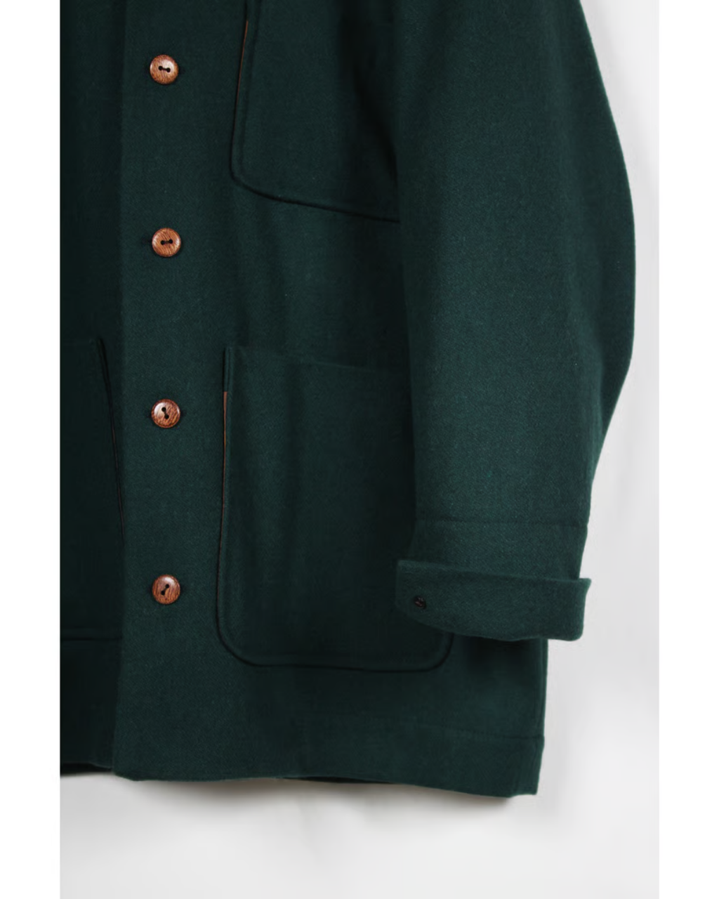 green jacket
