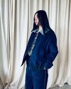 indigo jacket