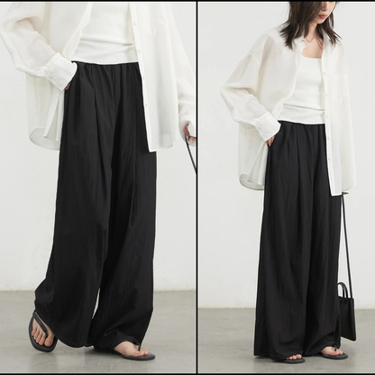 High Waisted Long Trouser
