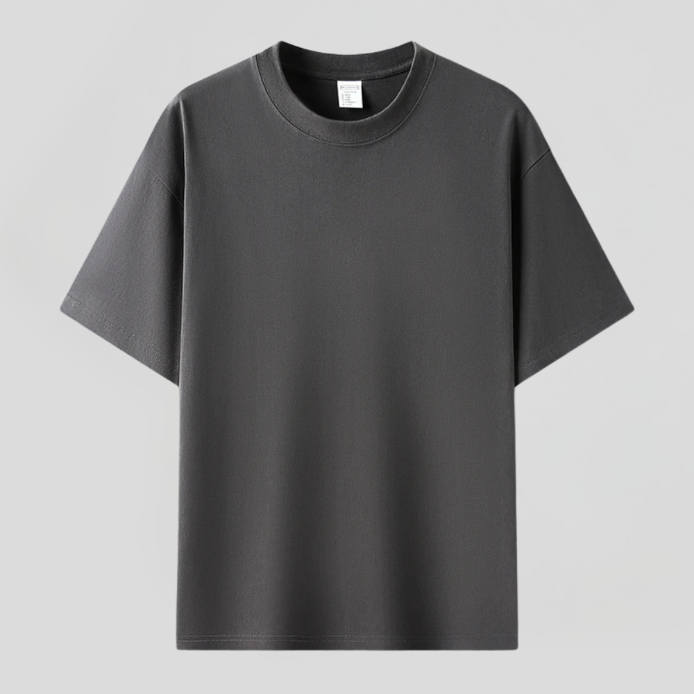 Pure Cotton Round Neck S/S Tee