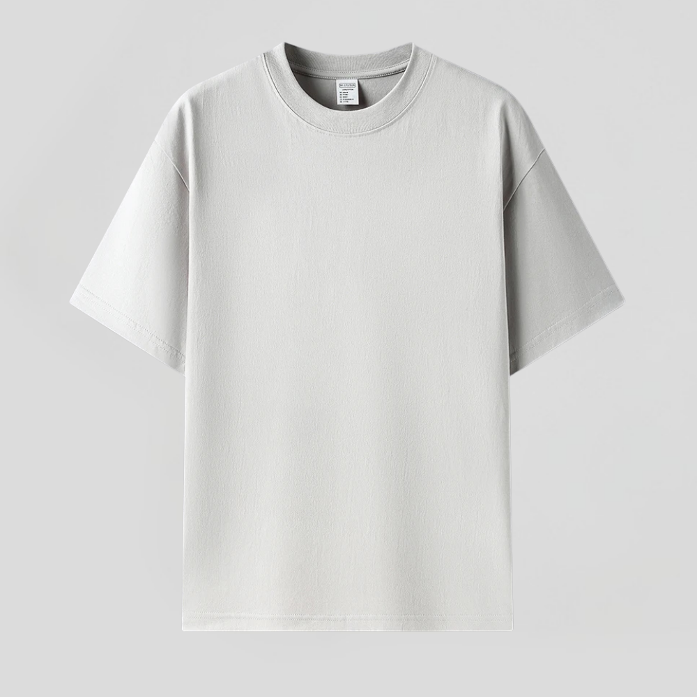 Pure Cotton Round Neck S/S Tee